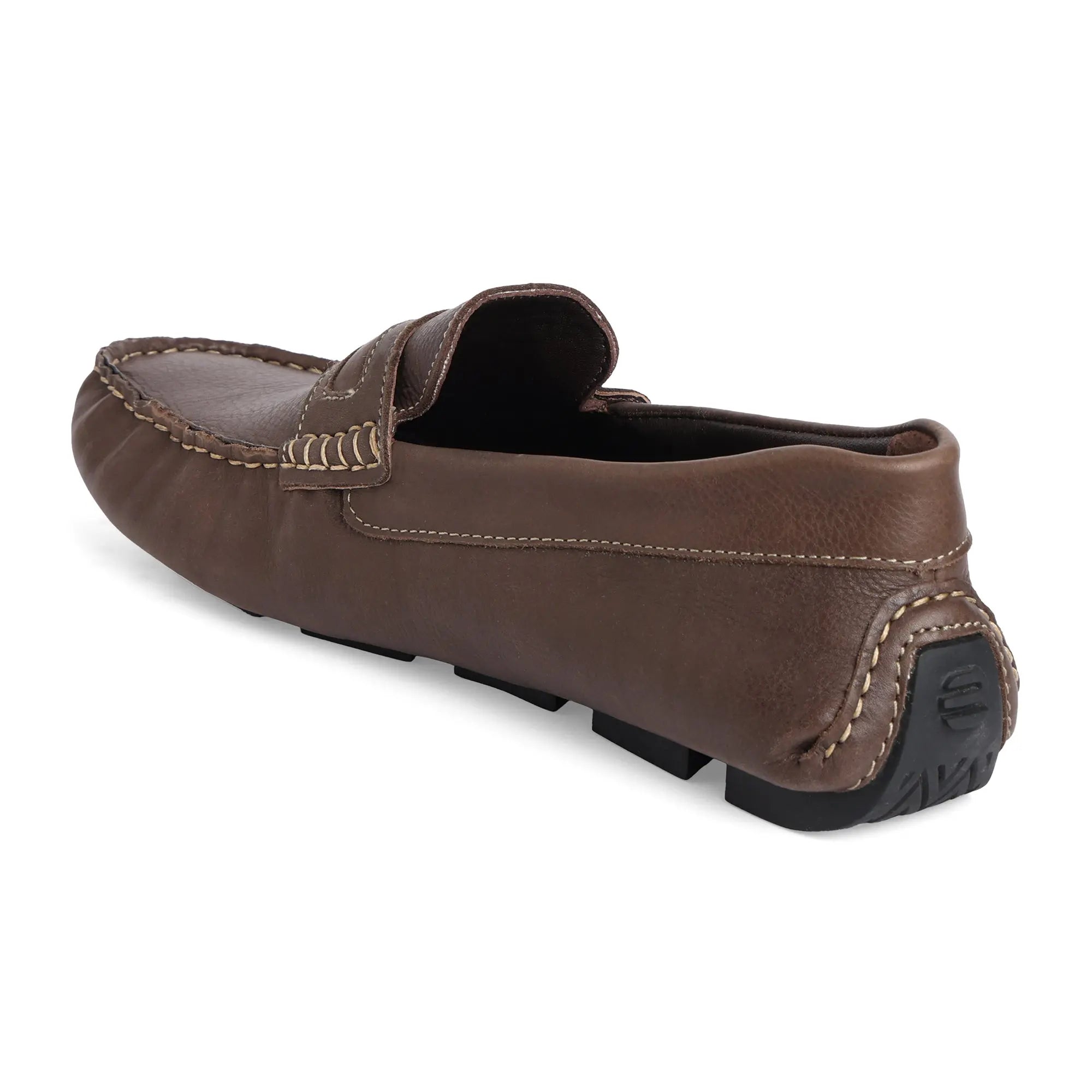 Moccasin EM-01 Men Brown Dress Casual Shoes Ergonstyle