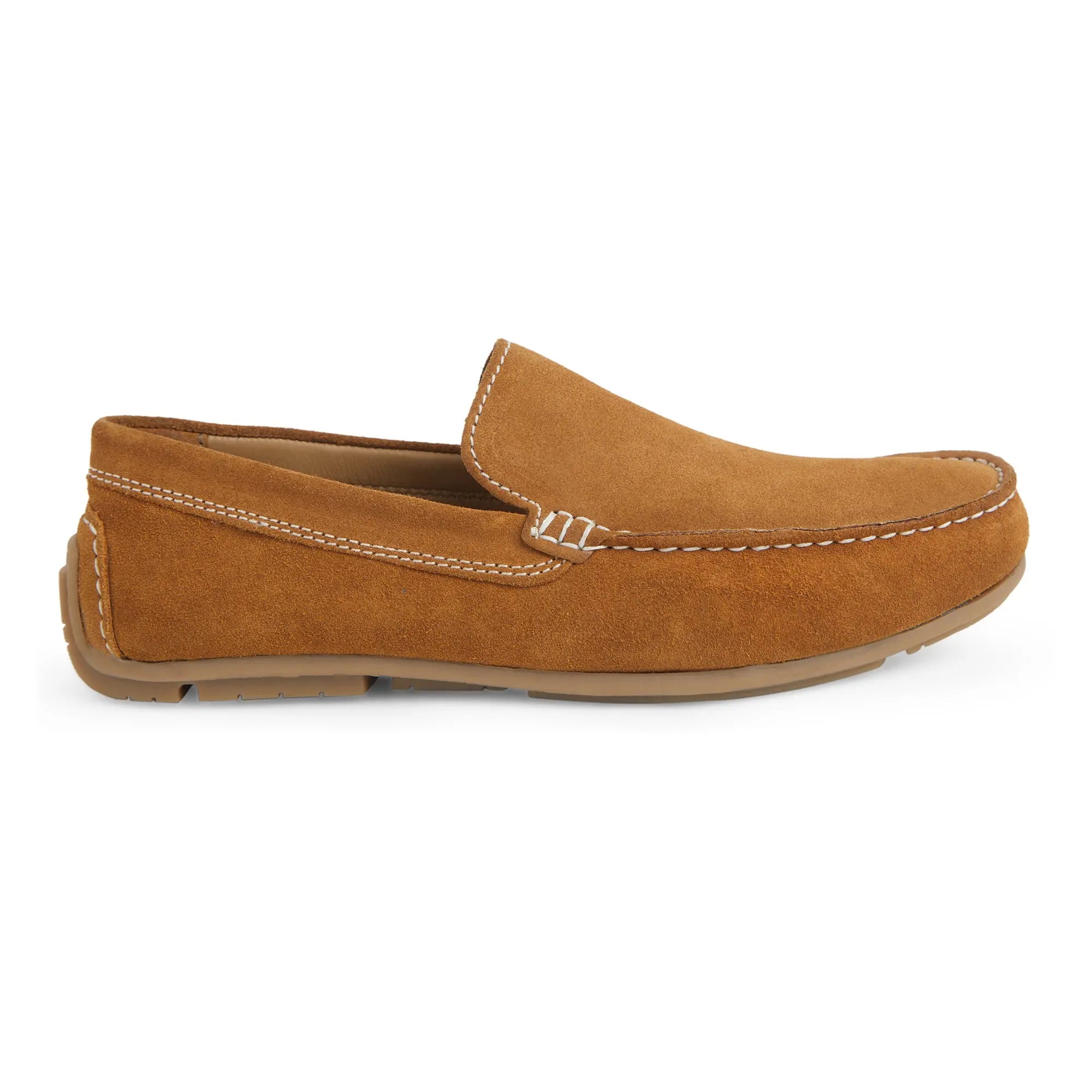 Moccasin EM-02 Men Brown Dress Casual Shoes Ergonstyle