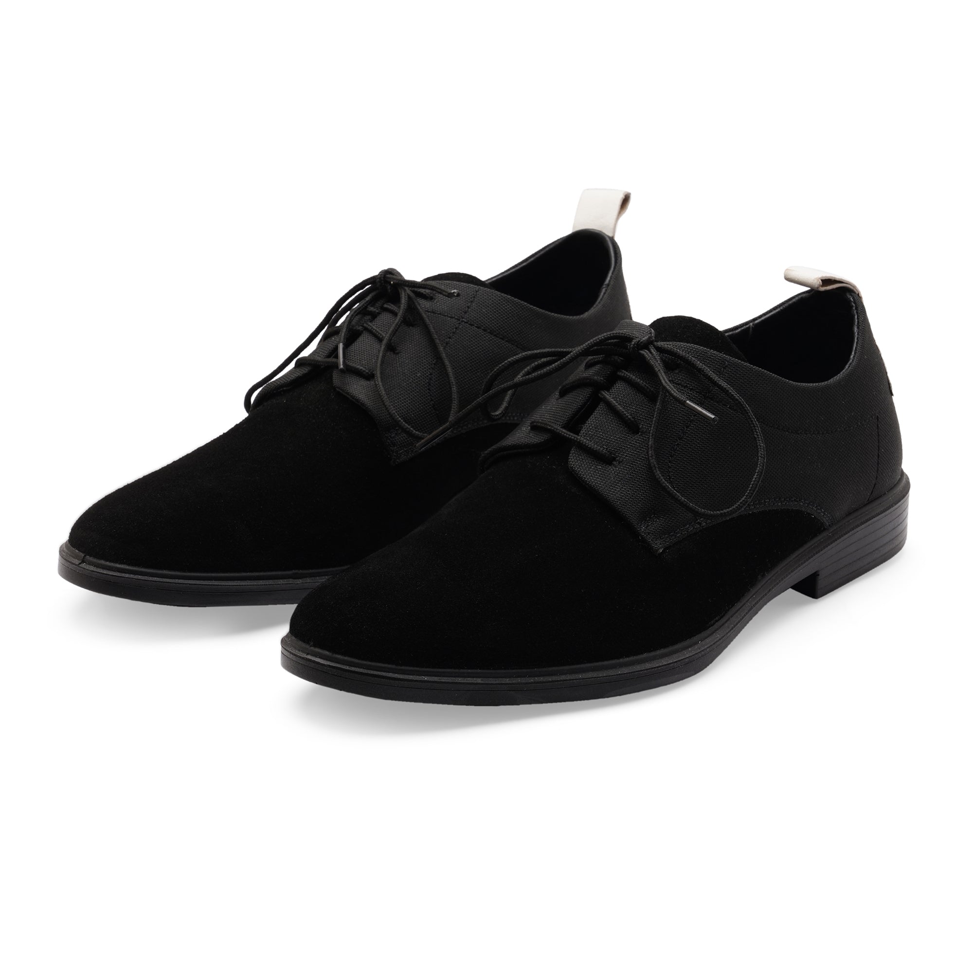 City EC-01 Derby Men's Black Casual Shoes