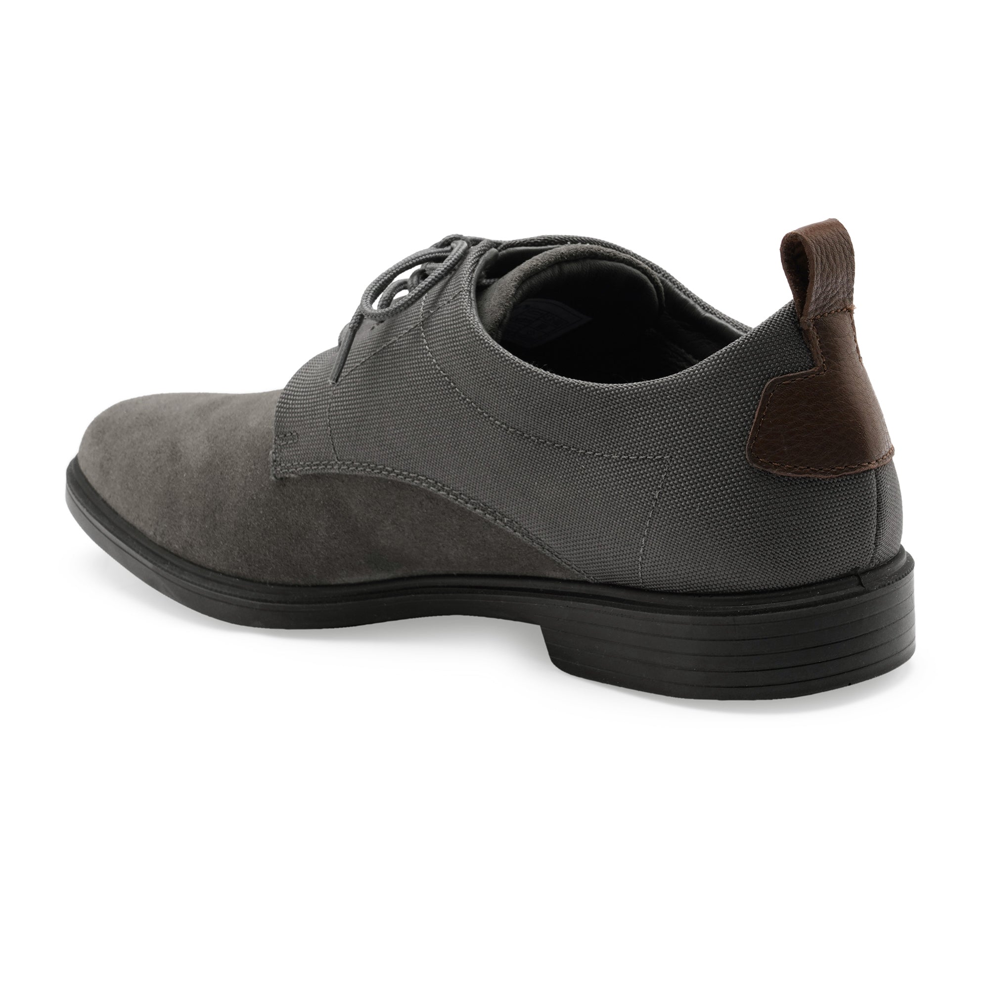 City EC-01 Derby Men's Grey Casual Shoes