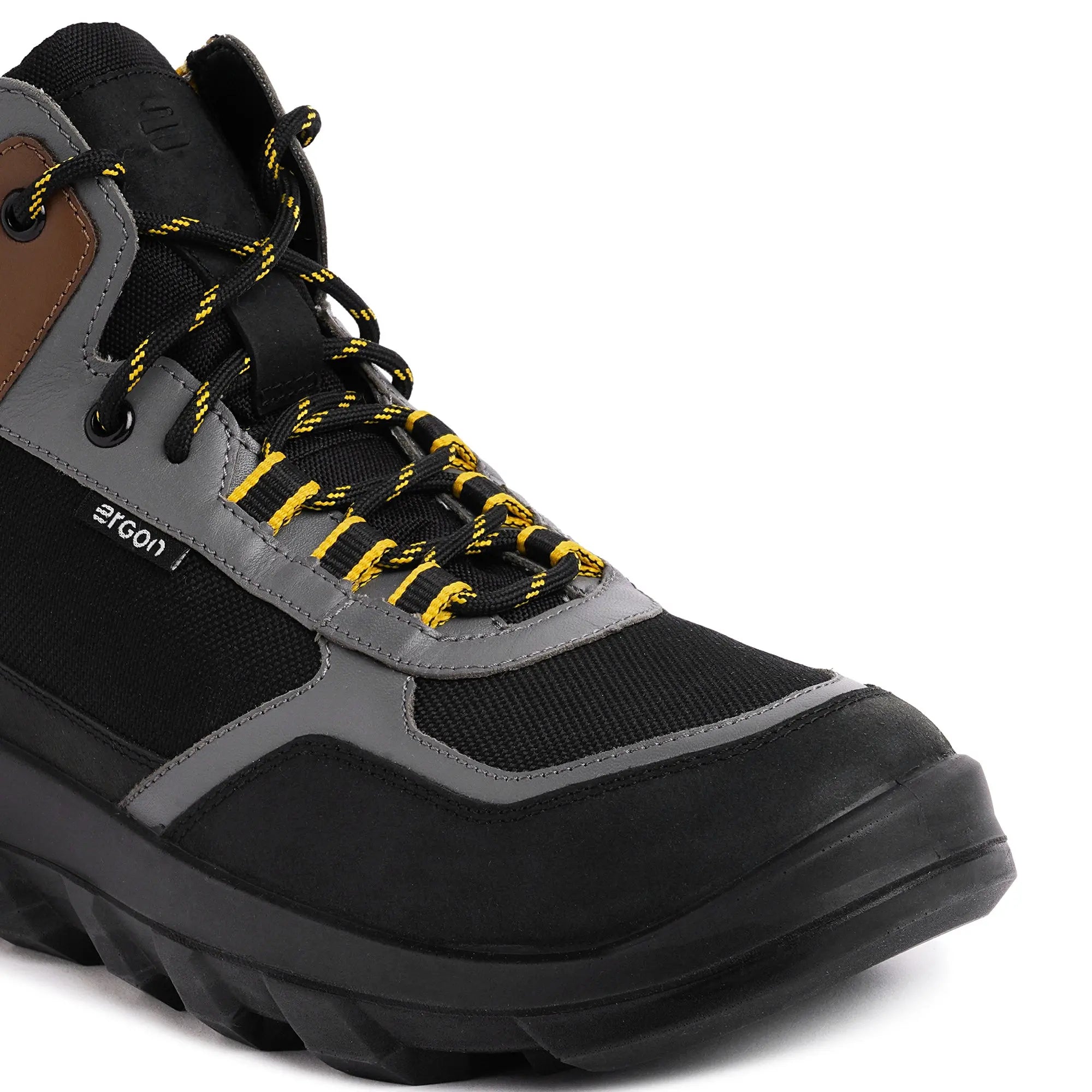 Outdoor EO-01 Men Black Shoes Ergonstyle