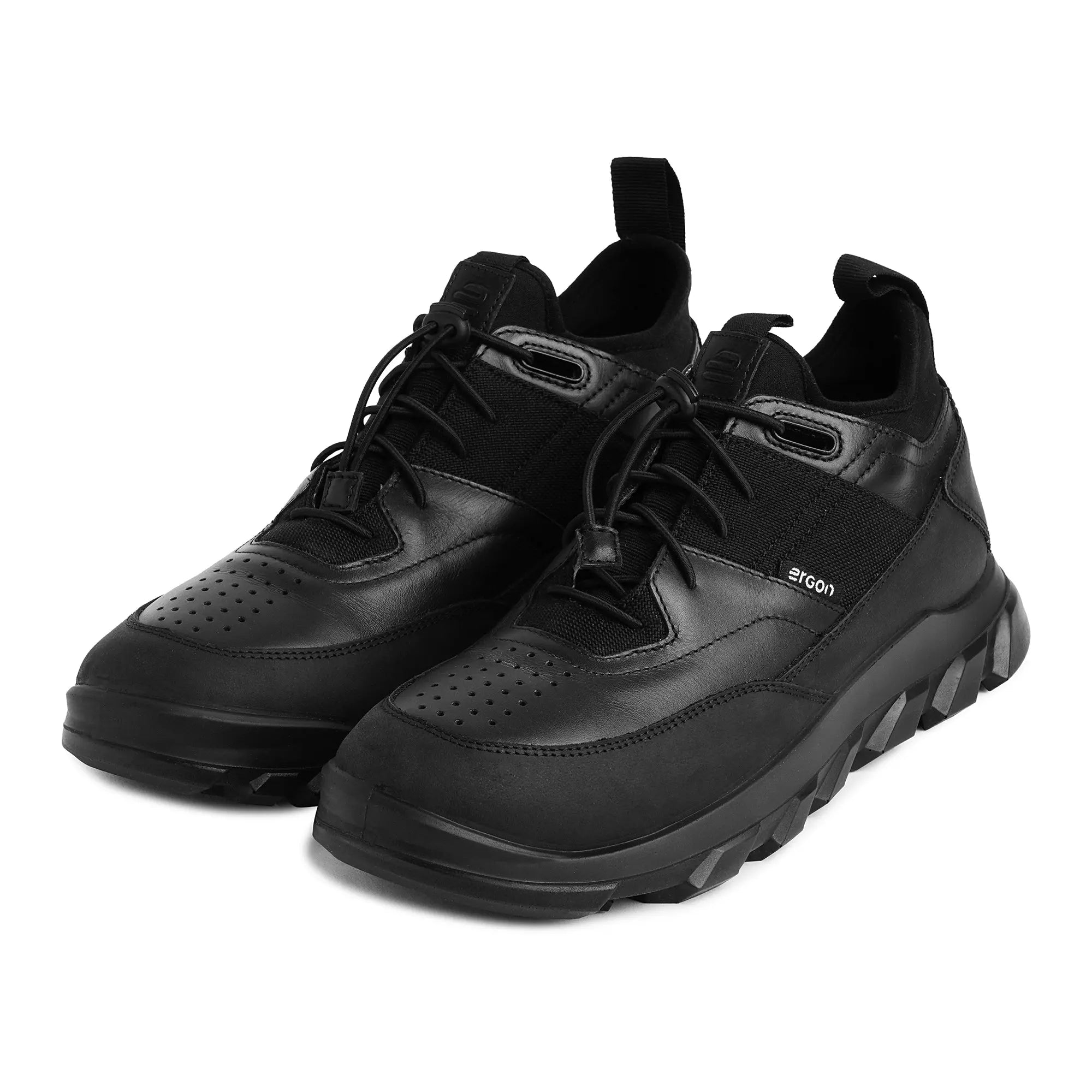 Outdoor EO-02 Men Black Shoes Ergonstyle