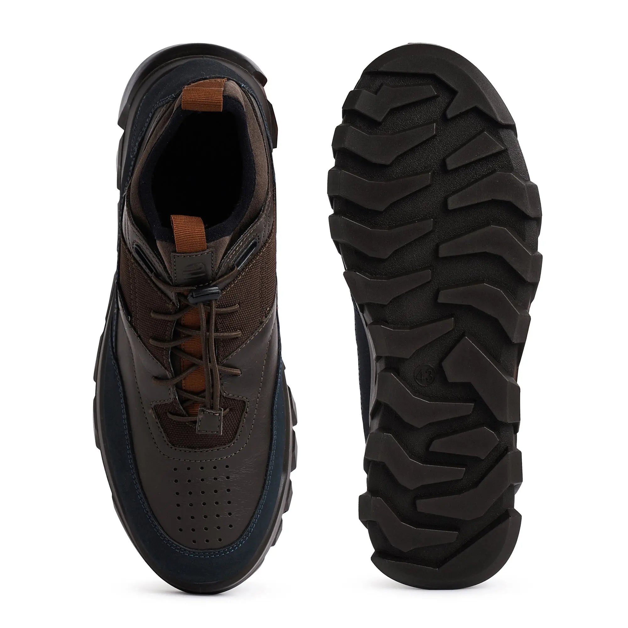 Outdoor EO-02 Men Brown Shoes Ergonstyle