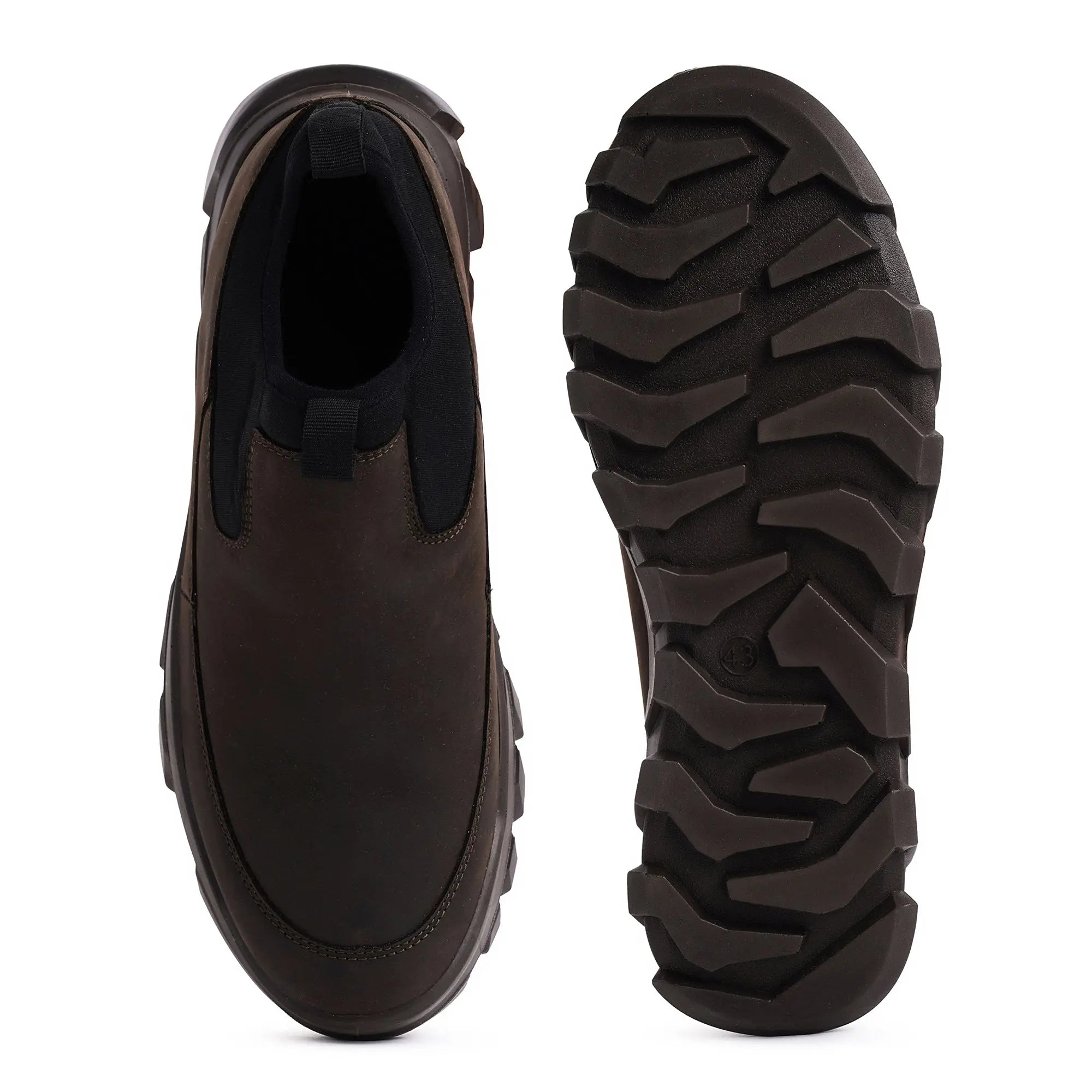 Outdoor EO-03 Men Dark Brown Shoes Ergonstyle