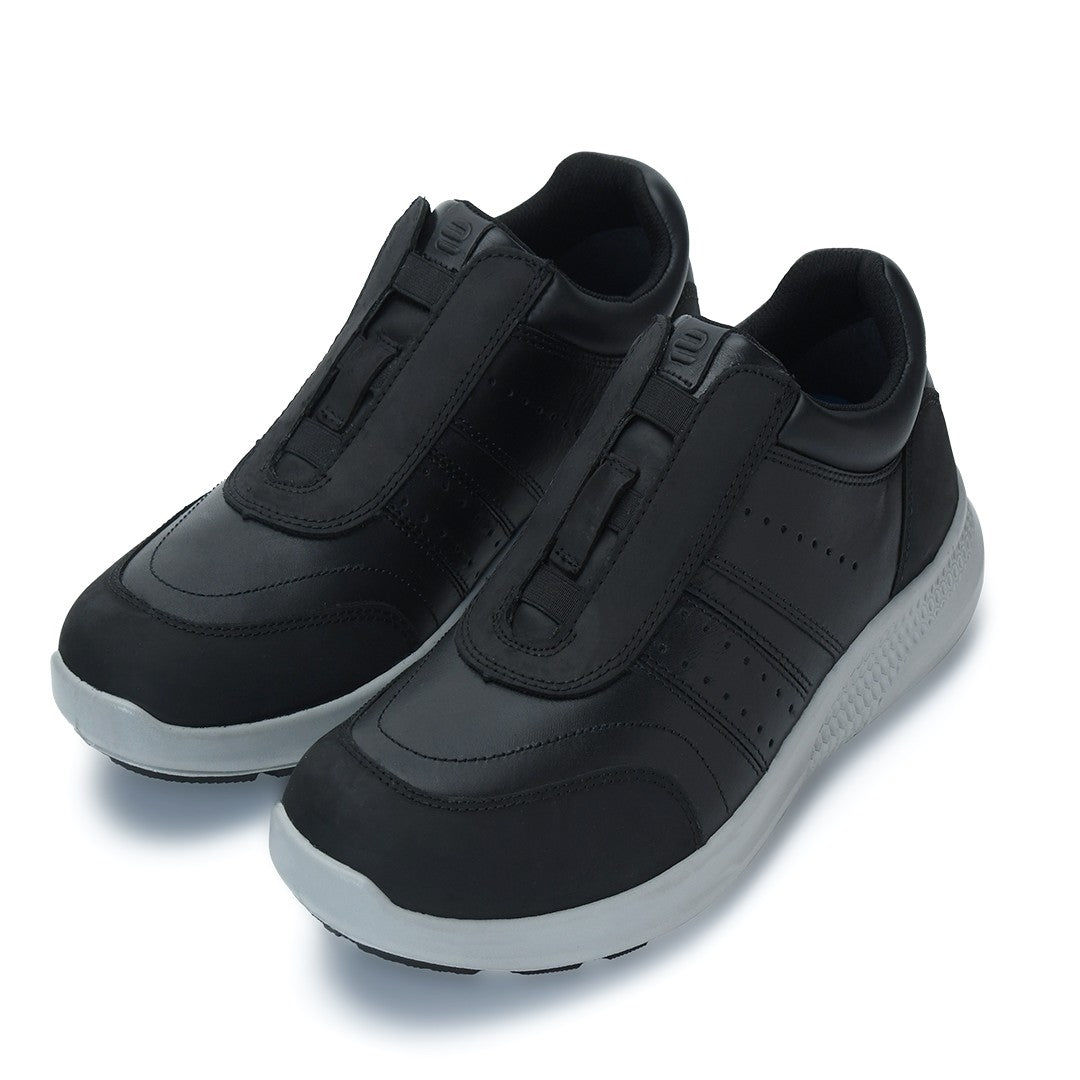 Kansas EK-14 Men Black Casual Shoes Ergonstyle