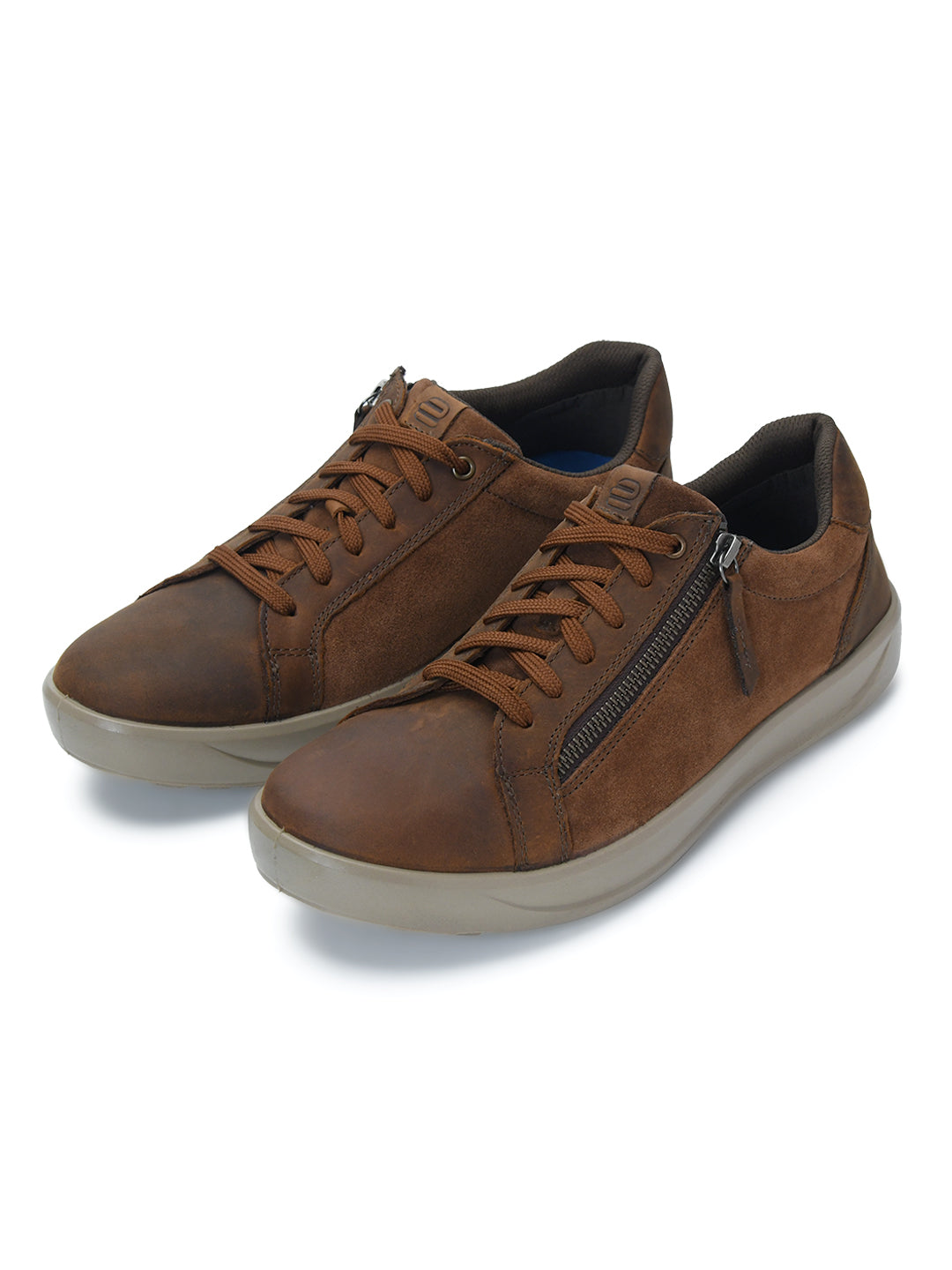 Denver ED-01 Men Tan Pullup Sneakers Ergonstyle