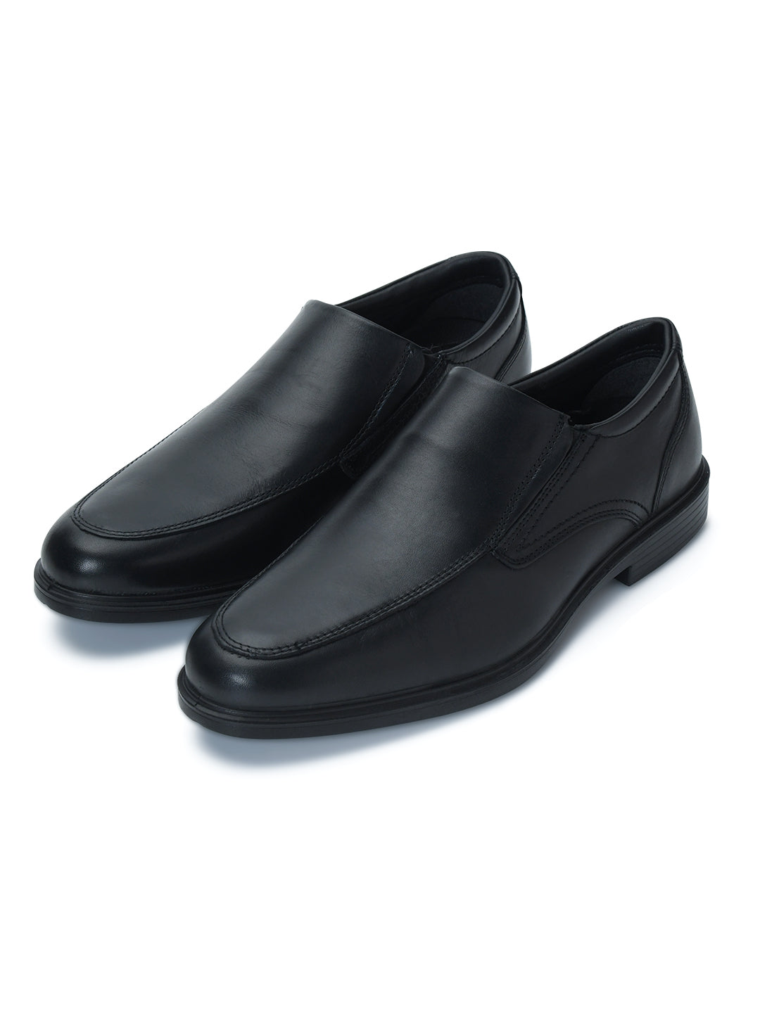 City EC-07 Slip-On Men's Black Casual Shoes Ergonstyle