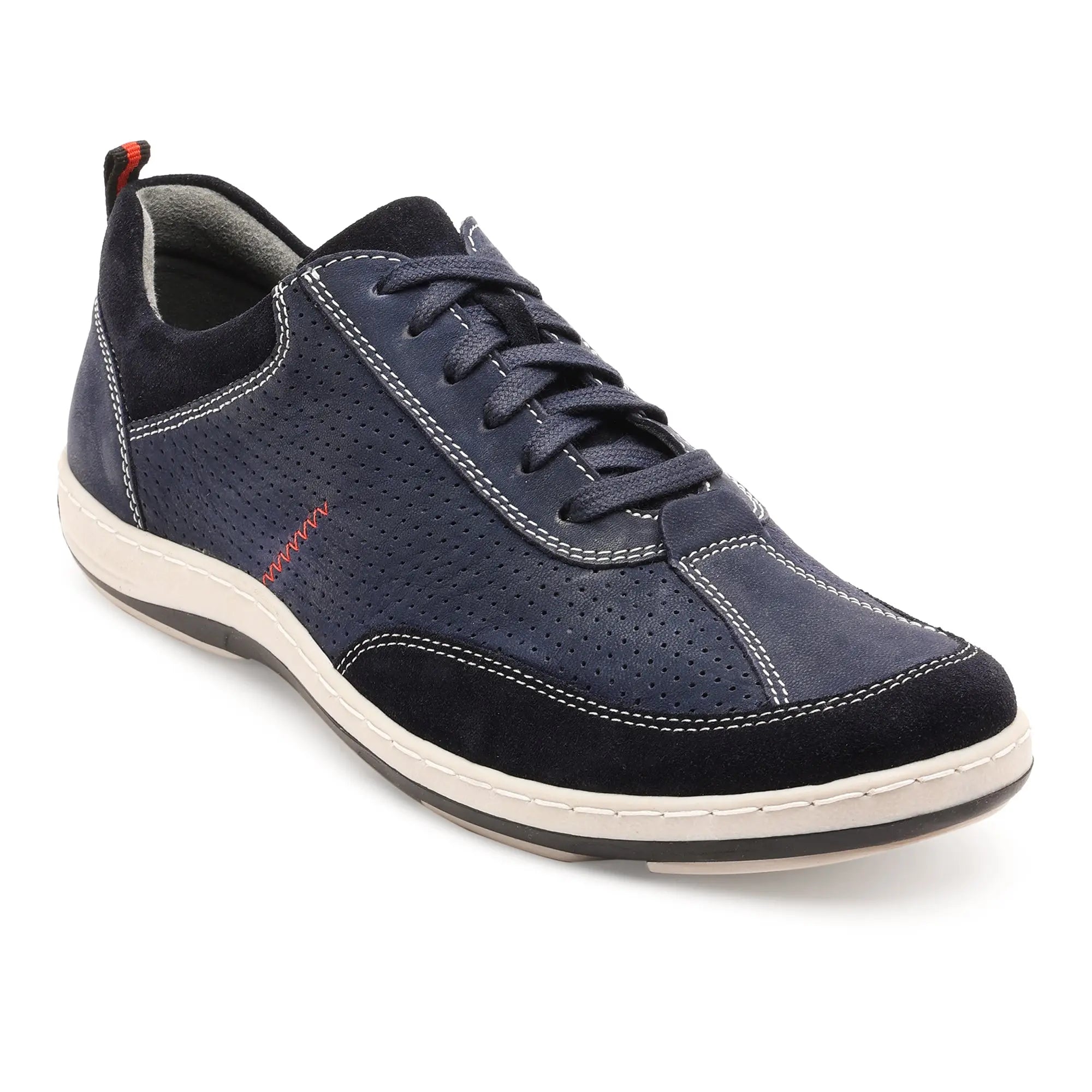 Quentin 08 Men Navy Dress Casual Shoes Ergonstyle