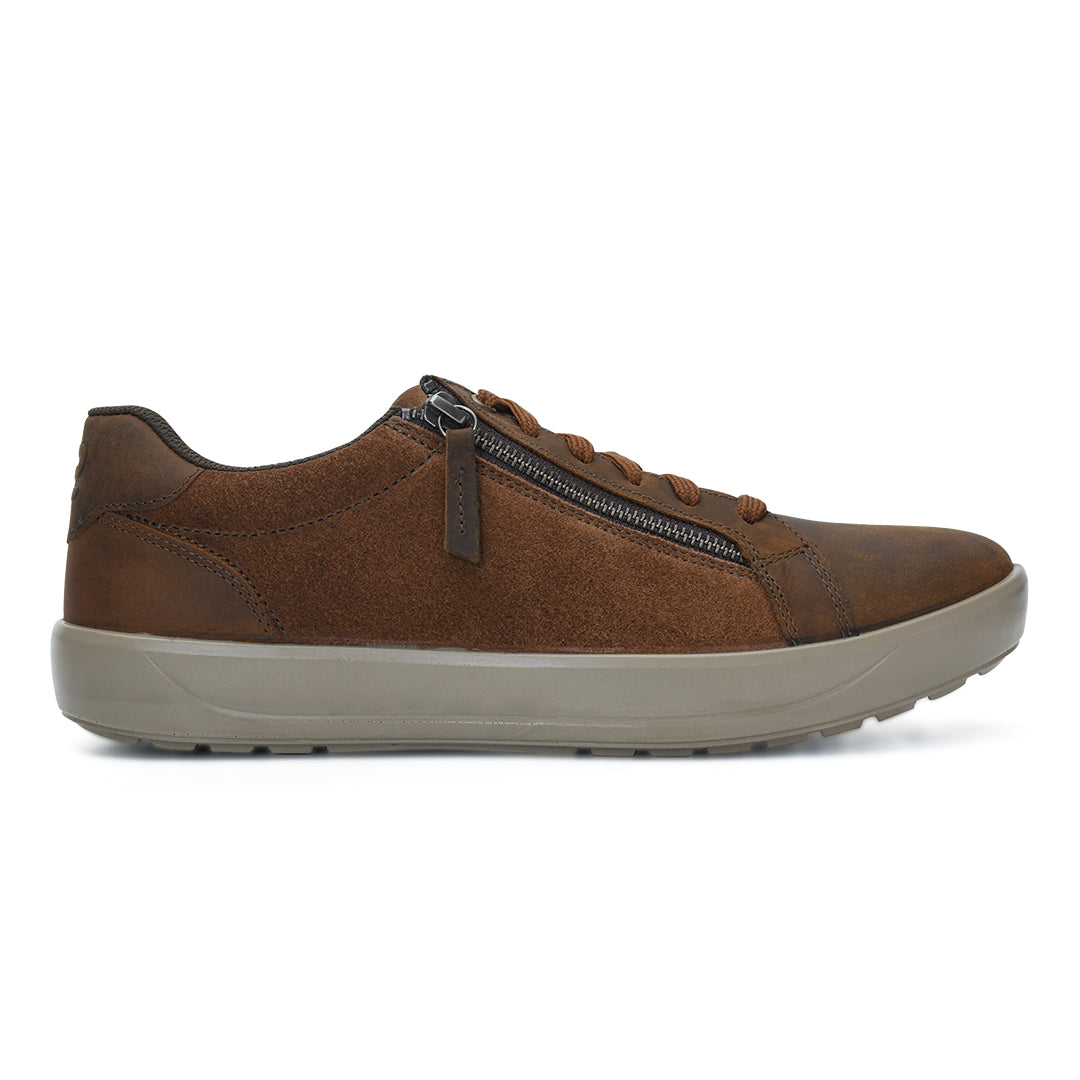 Denver ED-01 Men Tan Pullup Sneakers Ergonstyle