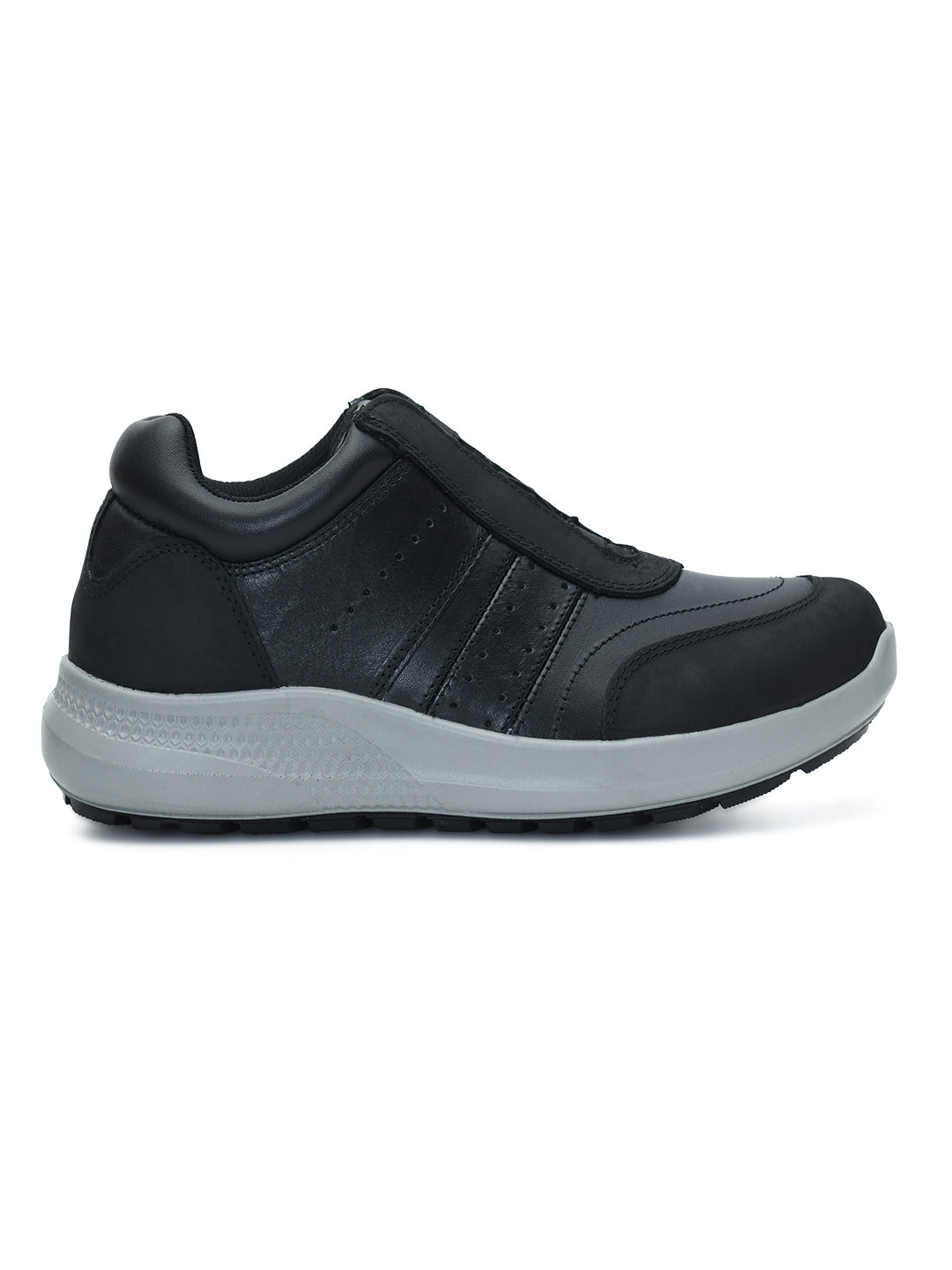 Kansas EK-14 Men Black Casual Shoes Ergonstyle