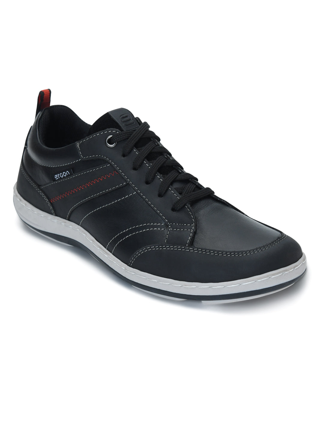 Quentin 03 Men Black Casual Shoes Ergonstyle