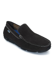 Moccasin EM-02 Men Dark Brown Dress Casual Shoes Ergonstyle