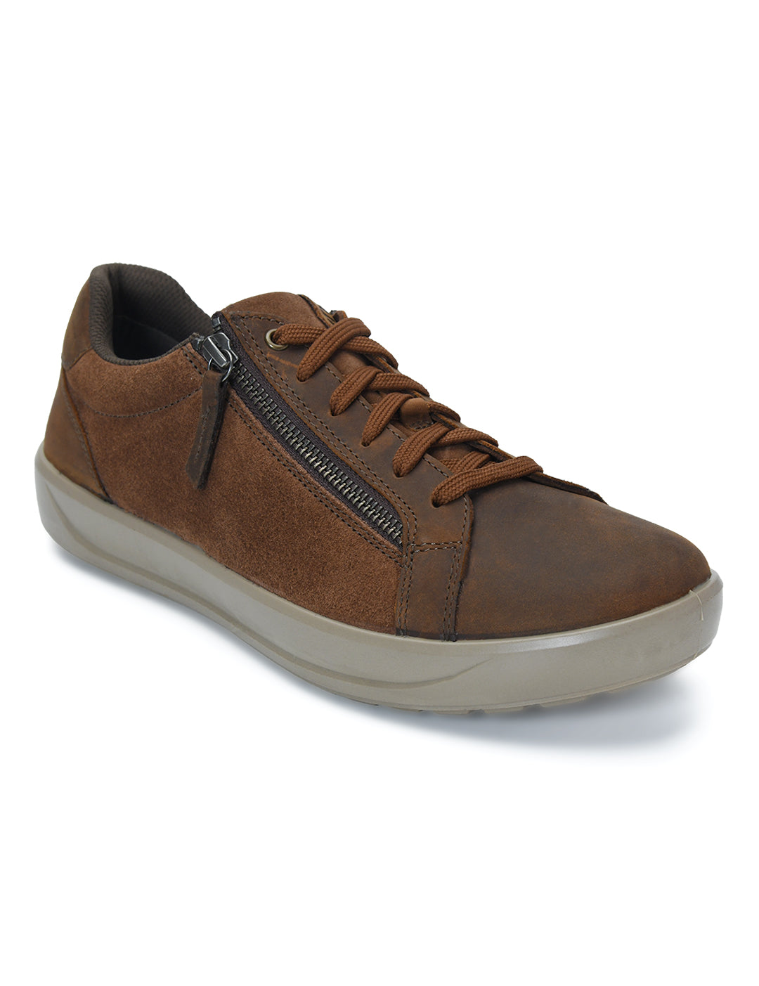 Denver ED-01 Men Tan Pullup Sneakers Ergonstyle