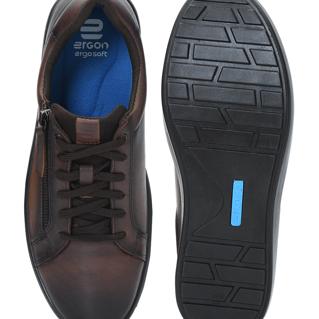 Denver ED-01 Men Brown Sneakers Ergonstyle