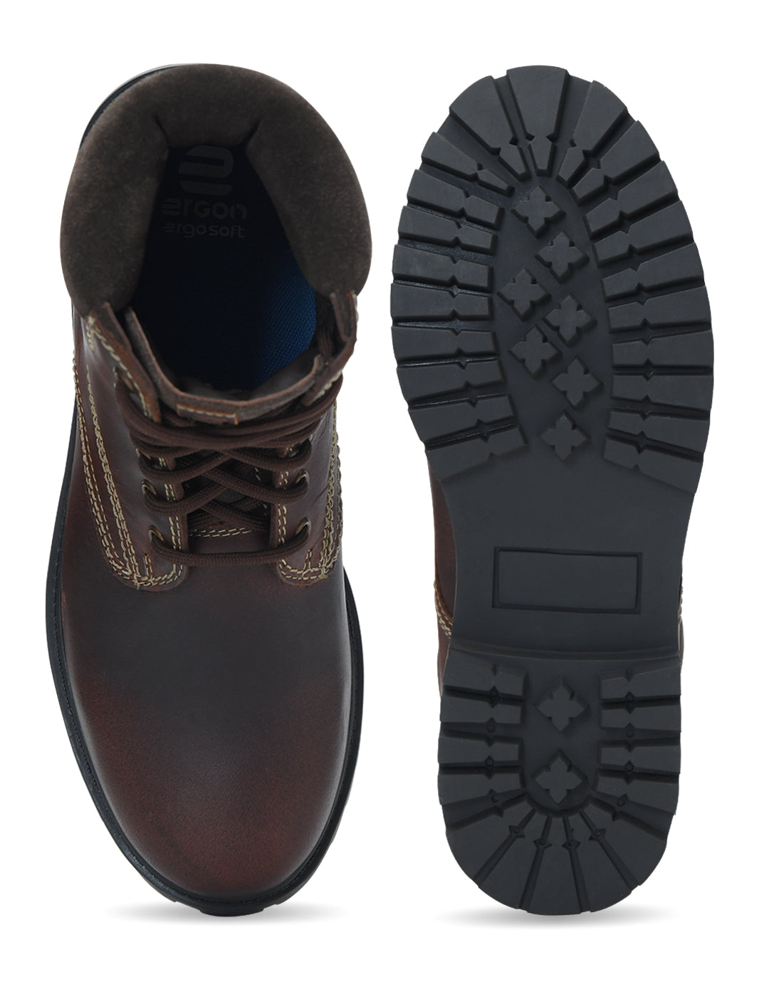 Zurich EZ 01 Men Dark Brown Shoes Ergonstyle