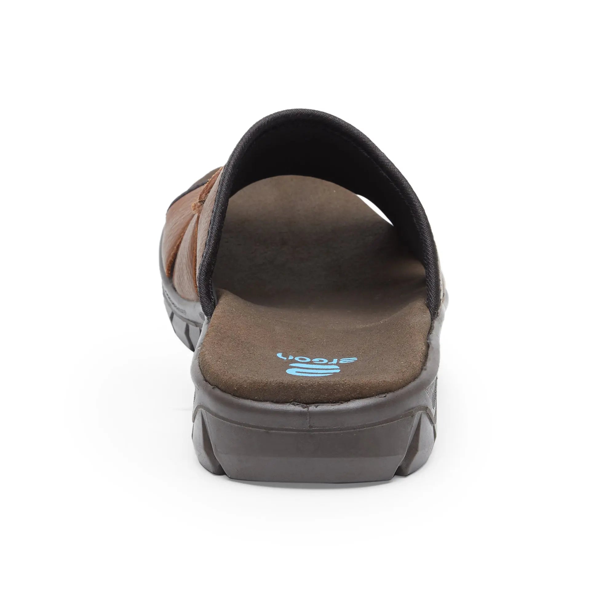 Spring Field ES-01 Men Brown Slippers - Ergonstyle