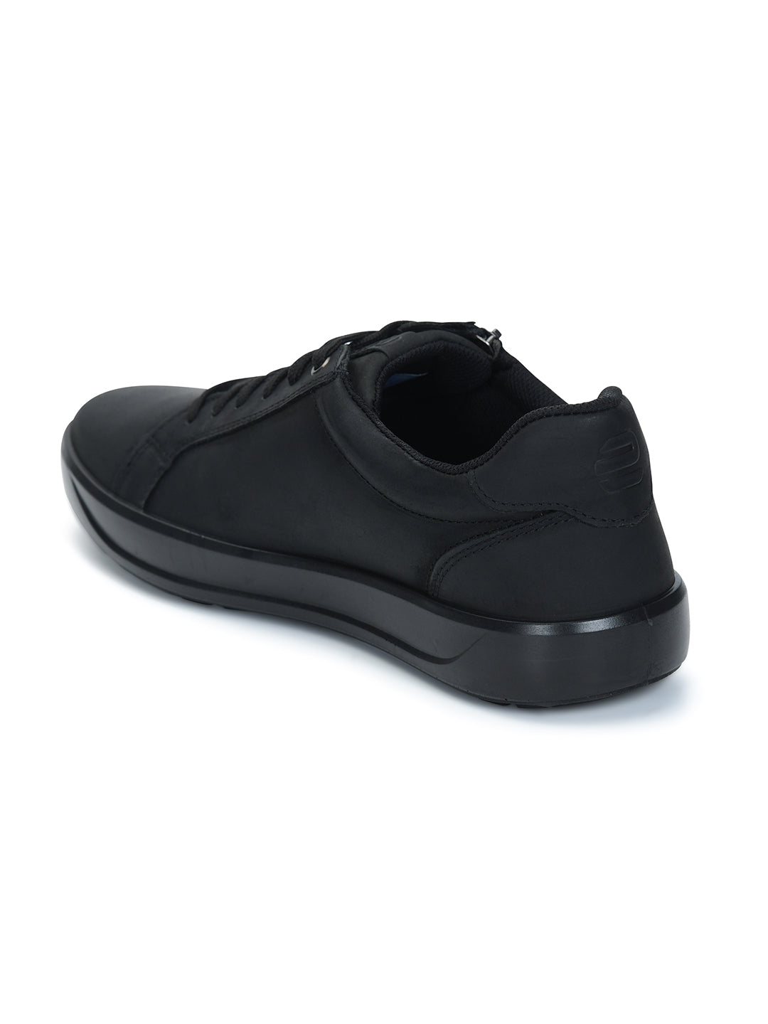 Denver ED-01 Men All Black Pullup Sneakers Ergonstyle