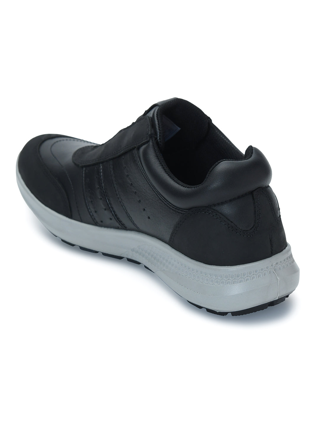 Kansas EK-14 Men Black Casual Shoes Ergonstyle