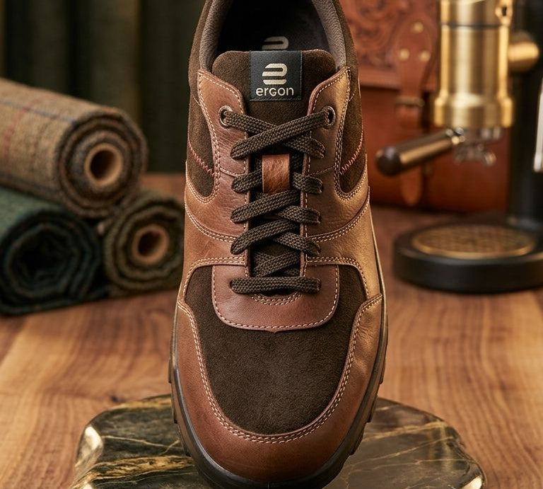 Outdoor EO-08 Mens Brown Casual shoe Ergonstyle