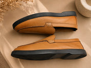 Aristo Men's Tan Casual Shoes Ergonstyle