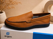 Aristo Men's Tan Casual Shoes Ergonstyle