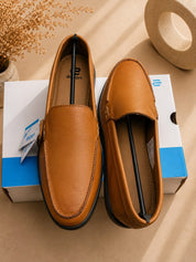 Aristo Men's Tan Casual Shoes Ergonstyle