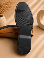 Aristo Men's Tan Casual Shoes Ergonstyle