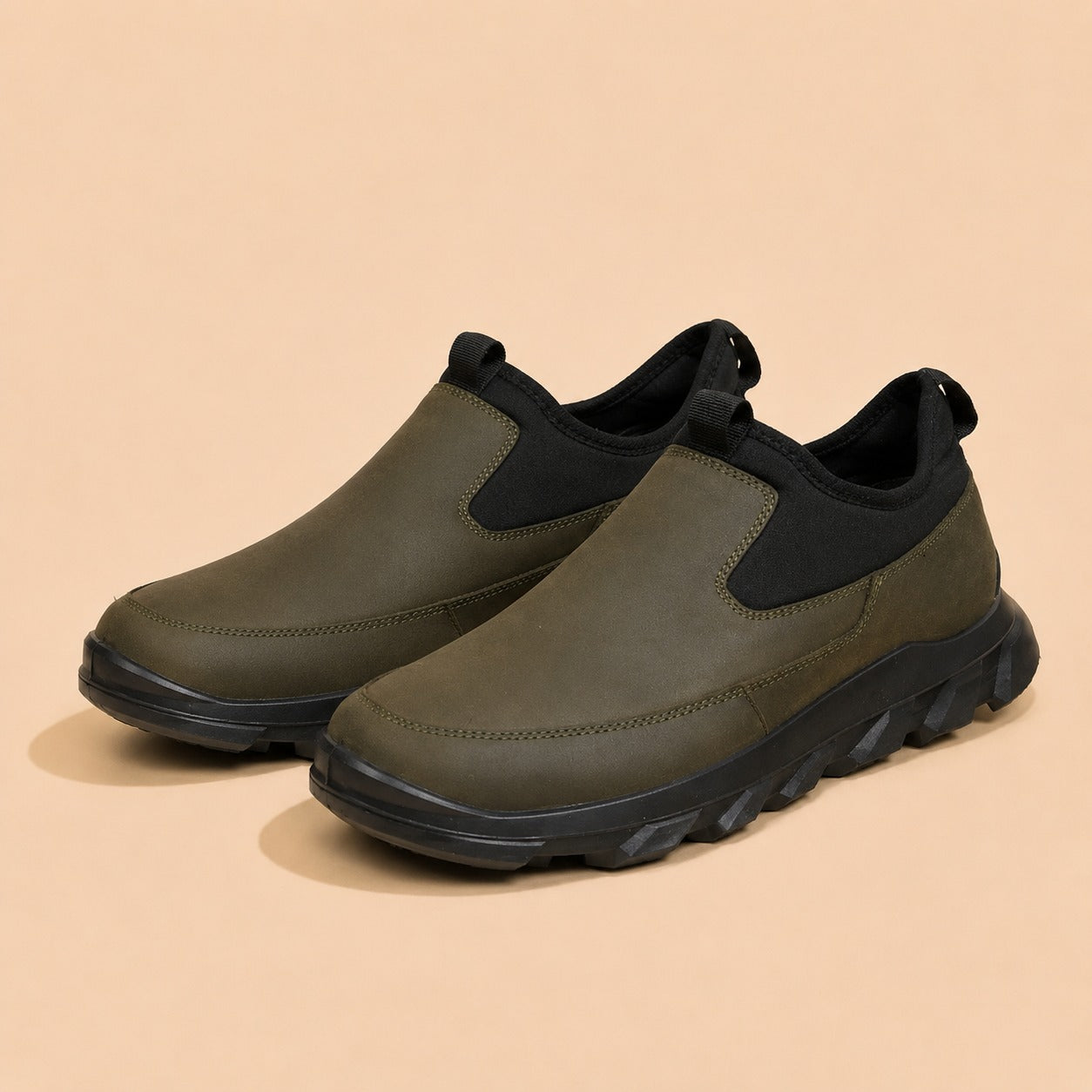 Outdoor EO-03 Men Khaki Shoes Ergonstyle