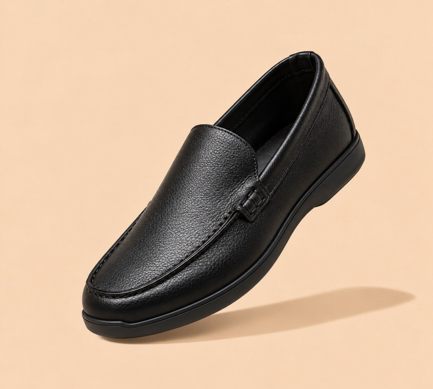 Aristo Men's Black Casual Shoes Ergonstyle
