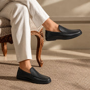 Aristo Men's Black Casual Shoes Ergonstyle