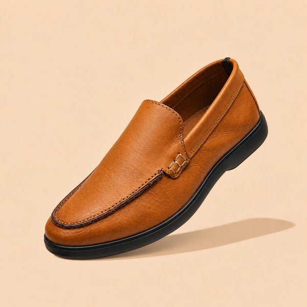 Aristo Men's Tan Casual Shoes Ergonstyle