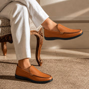 Aristo Men's Tan Casual Shoes Ergonstyle