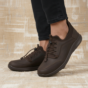 Kansas EK-04 Men Dark Brown Casual Shoes Ergonstyle
