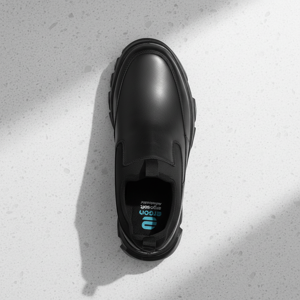 Outdoor EO-03 Men Black Shoes Ergonstyle