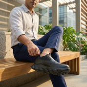 Outdoor EO-03 Men Black Shoes Ergonstyle