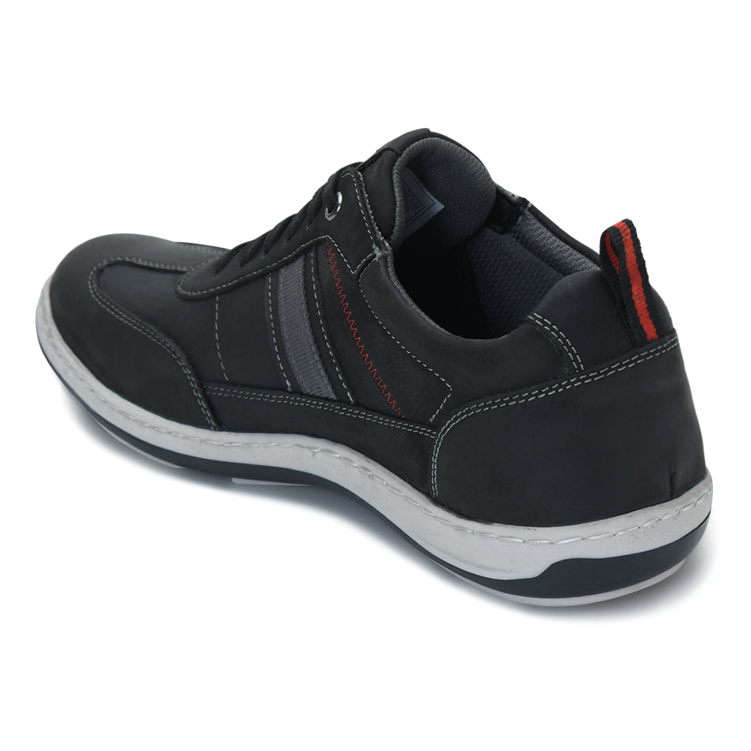 Quentin 03 Men Black Casual Shoes Ergonstyle